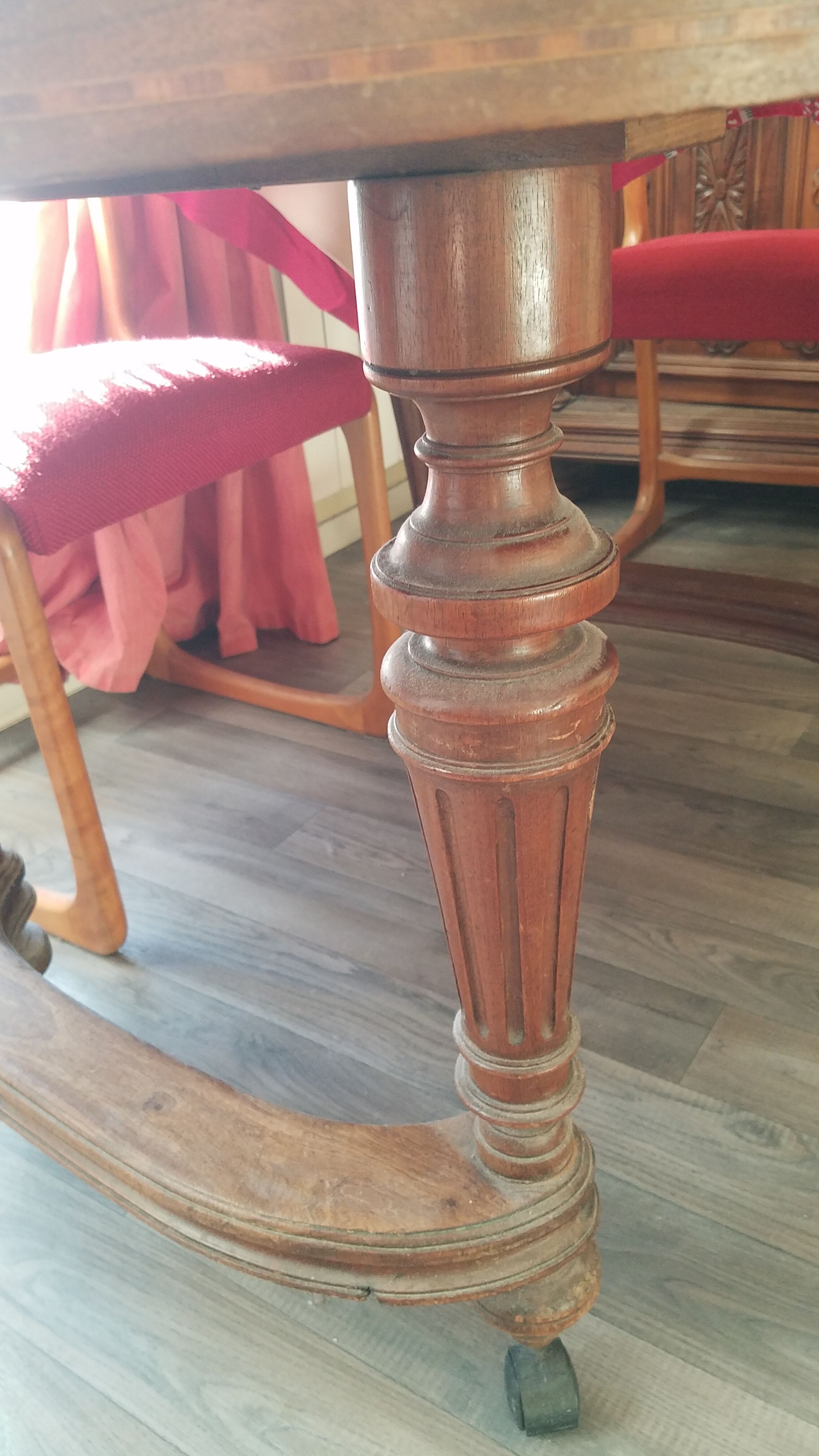 Louis Philippe period oval table