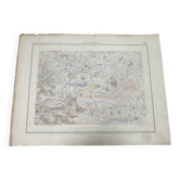 Ancienne carte de Perpignan Ponts et chaussées