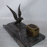 Ink art deco marble statue animal sculpture eagle necessary office