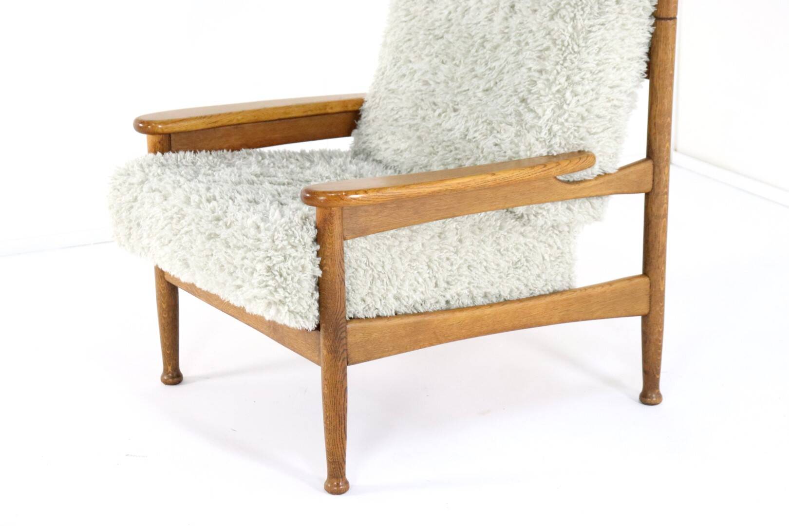 Set van designer bank + 2 fauteuils 'Sliedrecht' - opnieuw bekleed