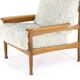 Set van designer bank + 2 fauteuils 'Sliedrecht' - opnieuw bekleed