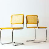 Set of 10 Breuer s32 chair, Italy 1970s