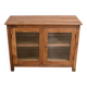 Solid teak display case, India – Early 20th century