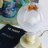 Murano globe light fixture