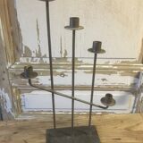 Wrought iron candlestick 5 branches
