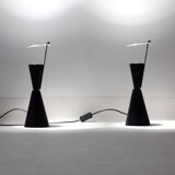 Set of Spanish "Diabolo" lamps, 1980s