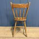 Set of four painted Dutch kitchen chairs.