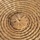 Panier rond paille