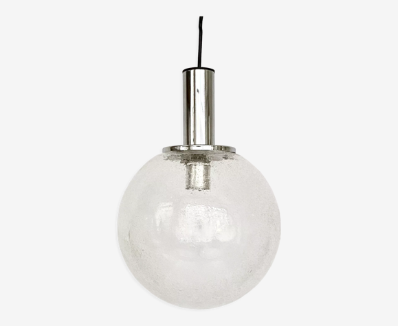 Suspension verre vintage 70