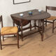 Antique gateleg table from the 1920s, solid oak
