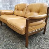 Scandinavian leather lounge