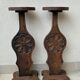 Paire de Porte-plantes vintage