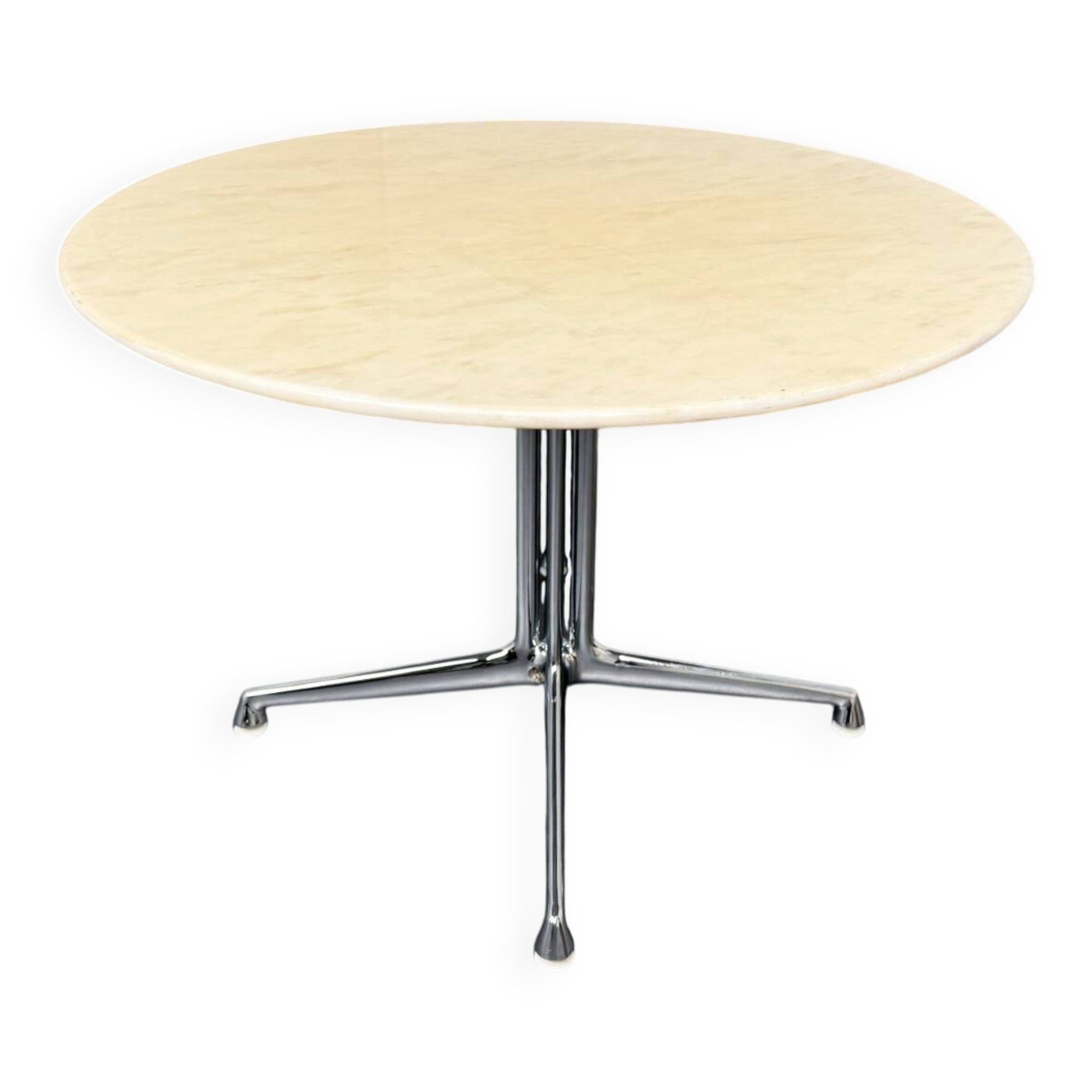 Table basse / table d'appoint La Fonda, marbre, par Charles et Ray Eames pour Herman Miller, Allemagne, années 1970.