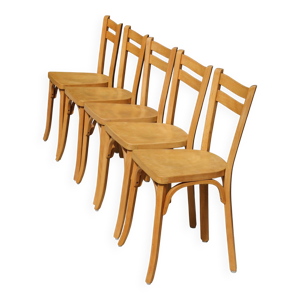 5 chaises Baumann N°19