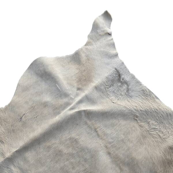 Large Vintage Blonde Cowhide Rug, 1950s
