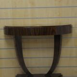 Art Deco half-moon console