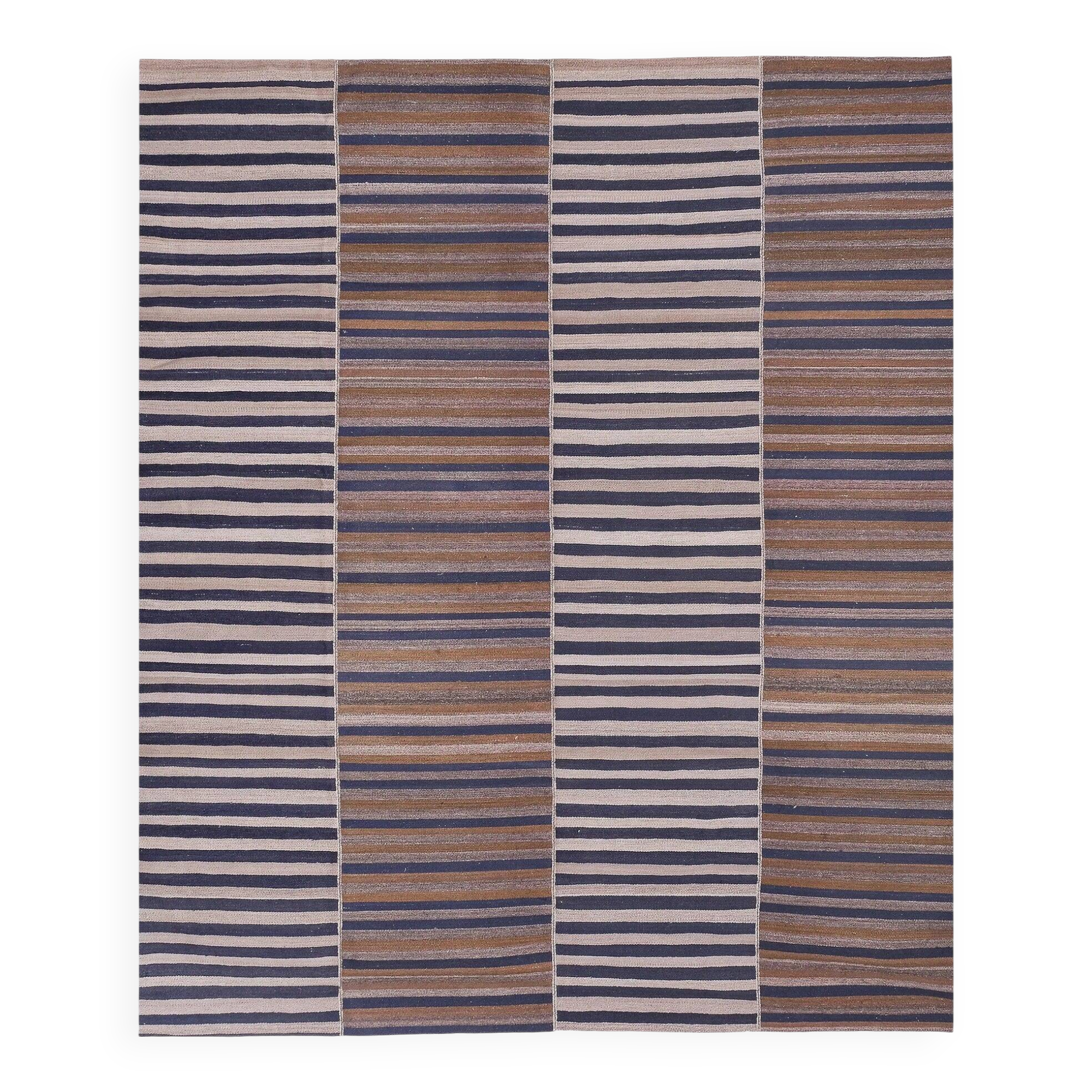 Vintage Turkish kilim, handwoven, 272x328 cm.