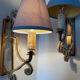 Vintage shabby chic wall lights