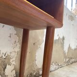 Pair of Scandinavian teak bedside tables