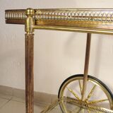Mobile trolley - golden bar
