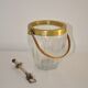 Glass ice bucket