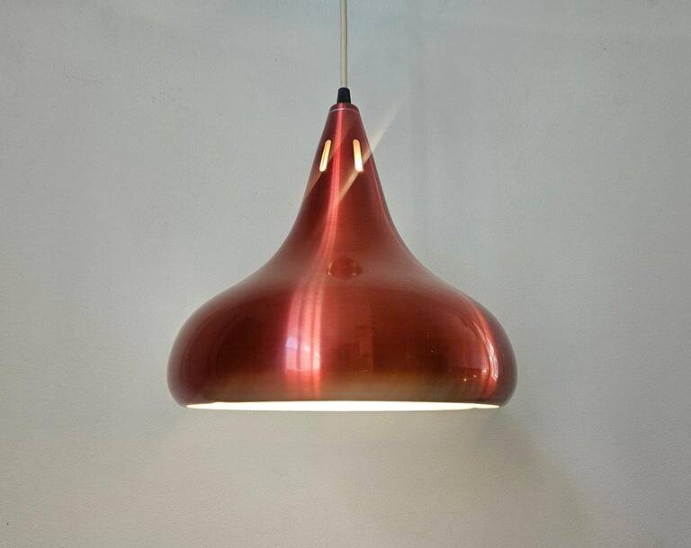 Rare Midcentury Pendant Orient in style of Jo Hammerborg, Denmark, 1970s