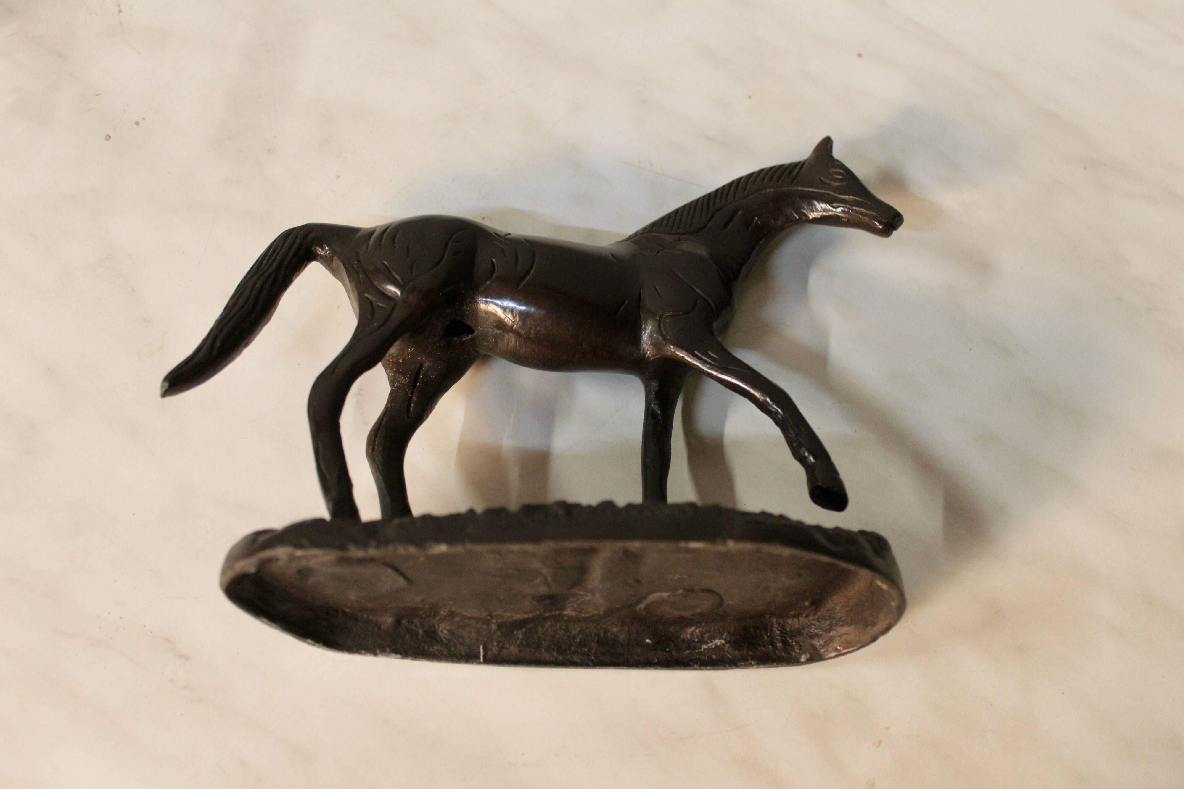 Bronze horse