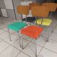 Suite de 4 chaises vintage années 1960