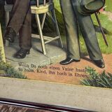 Chromolithographie éducative Allemagne 1900