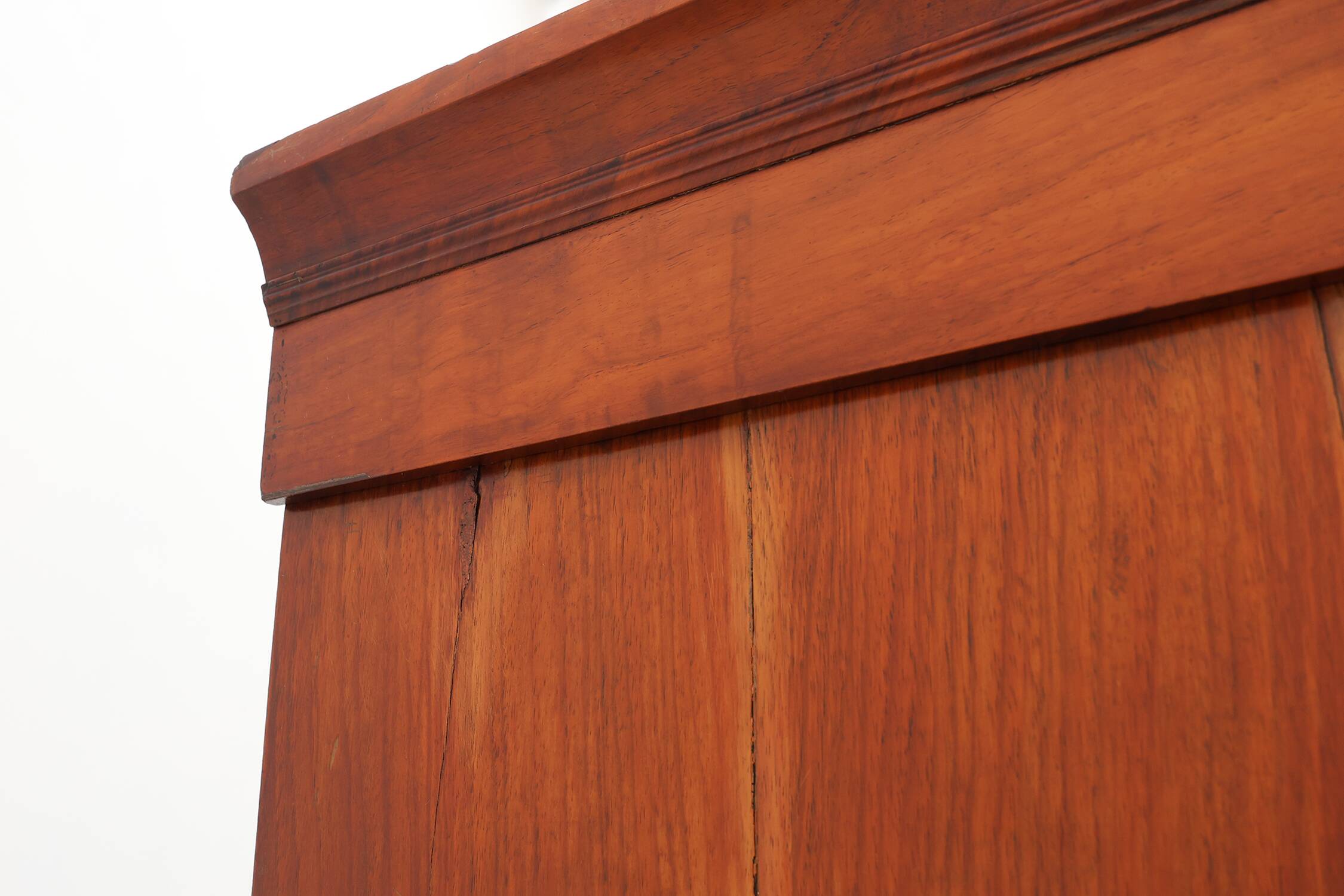 Antique William IV Style Walnut Display Cabinet, UK, 18th Century