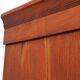Antique William IV Style Walnut Display Cabinet, UK, 18th Century