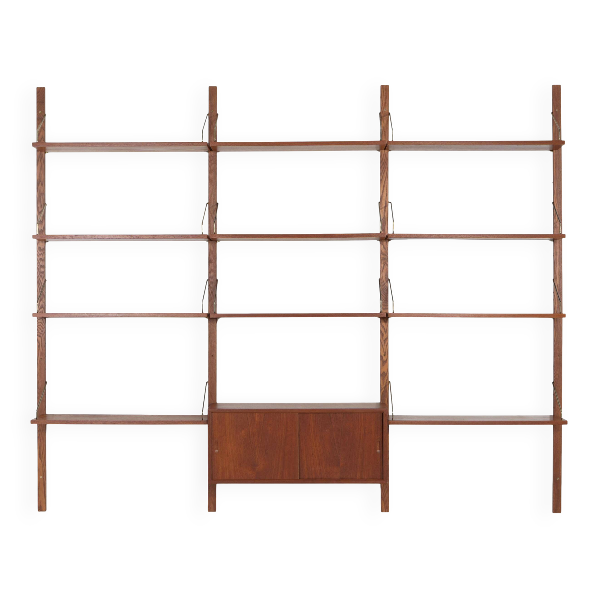 Royal System modular shelving, Poul Cadovius for CADO, 1960s