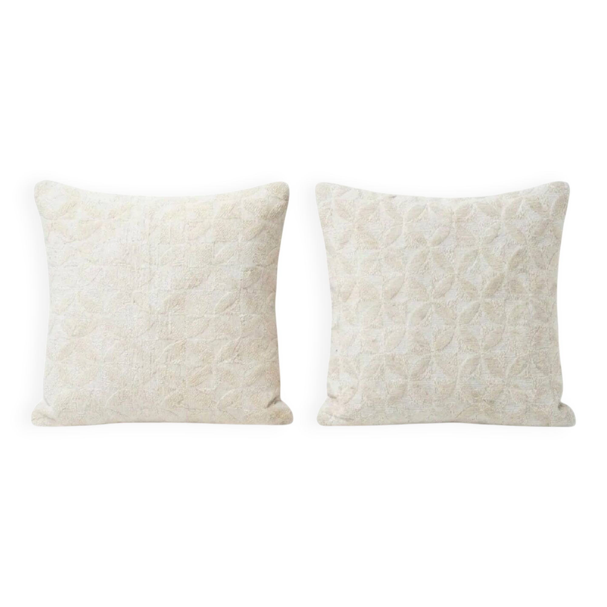 Set of 2 vintage kilim cushion covers 51x51 cm