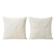 Set of 2 vintage kilim cushion covers 51x51 cm
