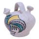 Ceramic goat-shaped pitcher from Talavera, Spain, 1960