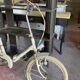 Foldable children's bike cicli motorcycle gypsy white vintage years 70