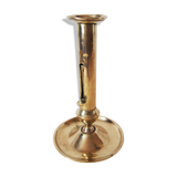 Brass candlestick with pusher
