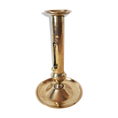 Brass candlestick with pusher