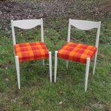 Paire de chaises vintage 1970