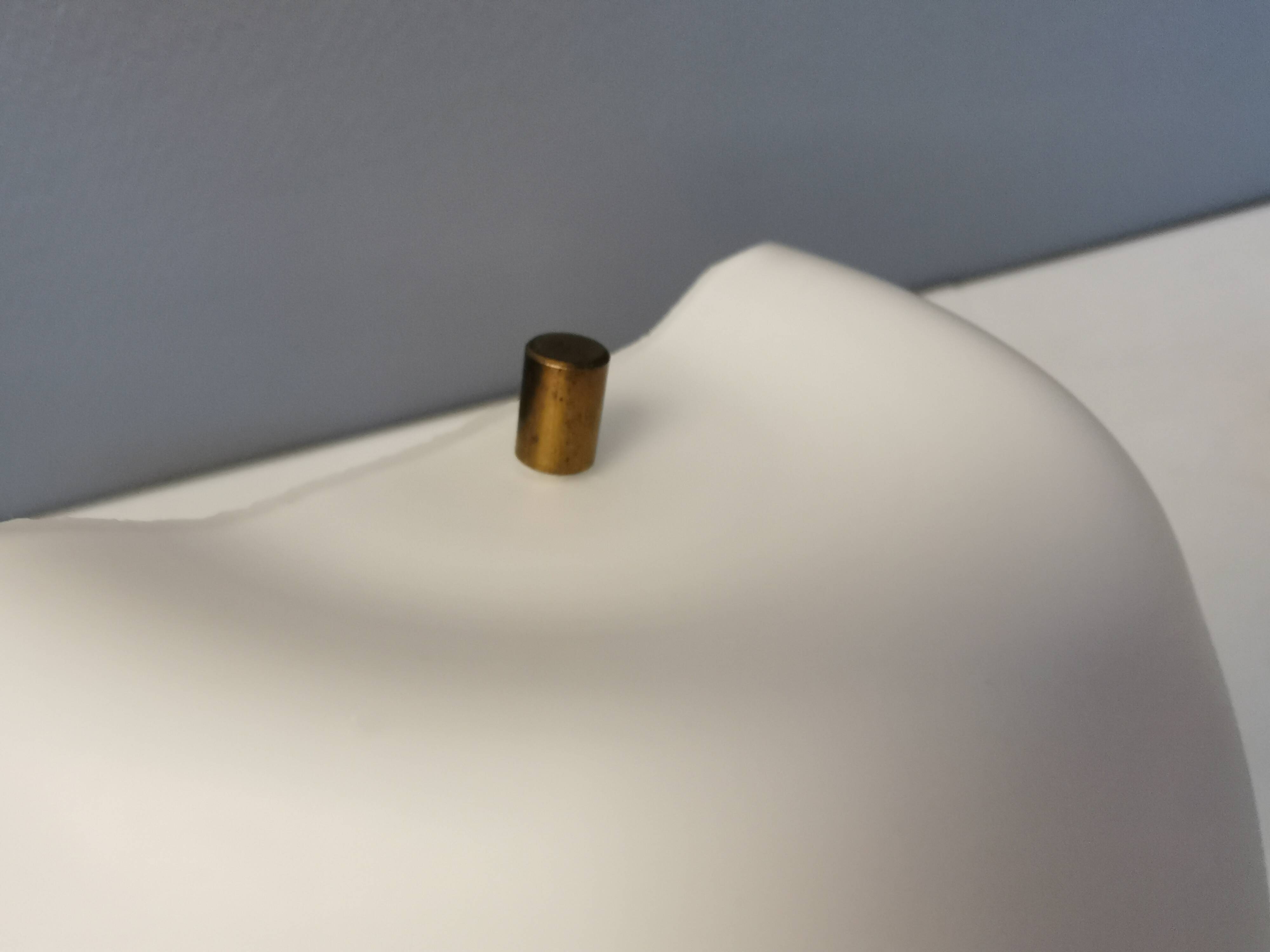 Rare wall lamps, model Vasa, designed by Jo Hammerborg in 1966 for Fog & Mørup Denmark.