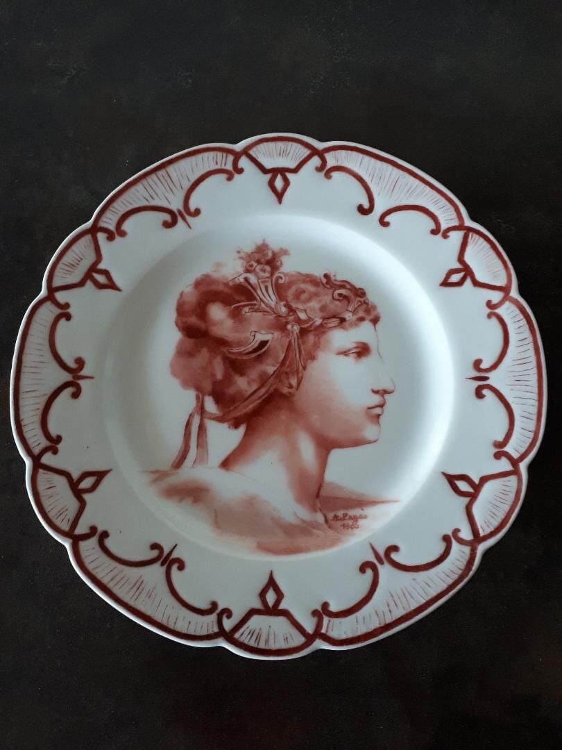 Collector's plate 1900