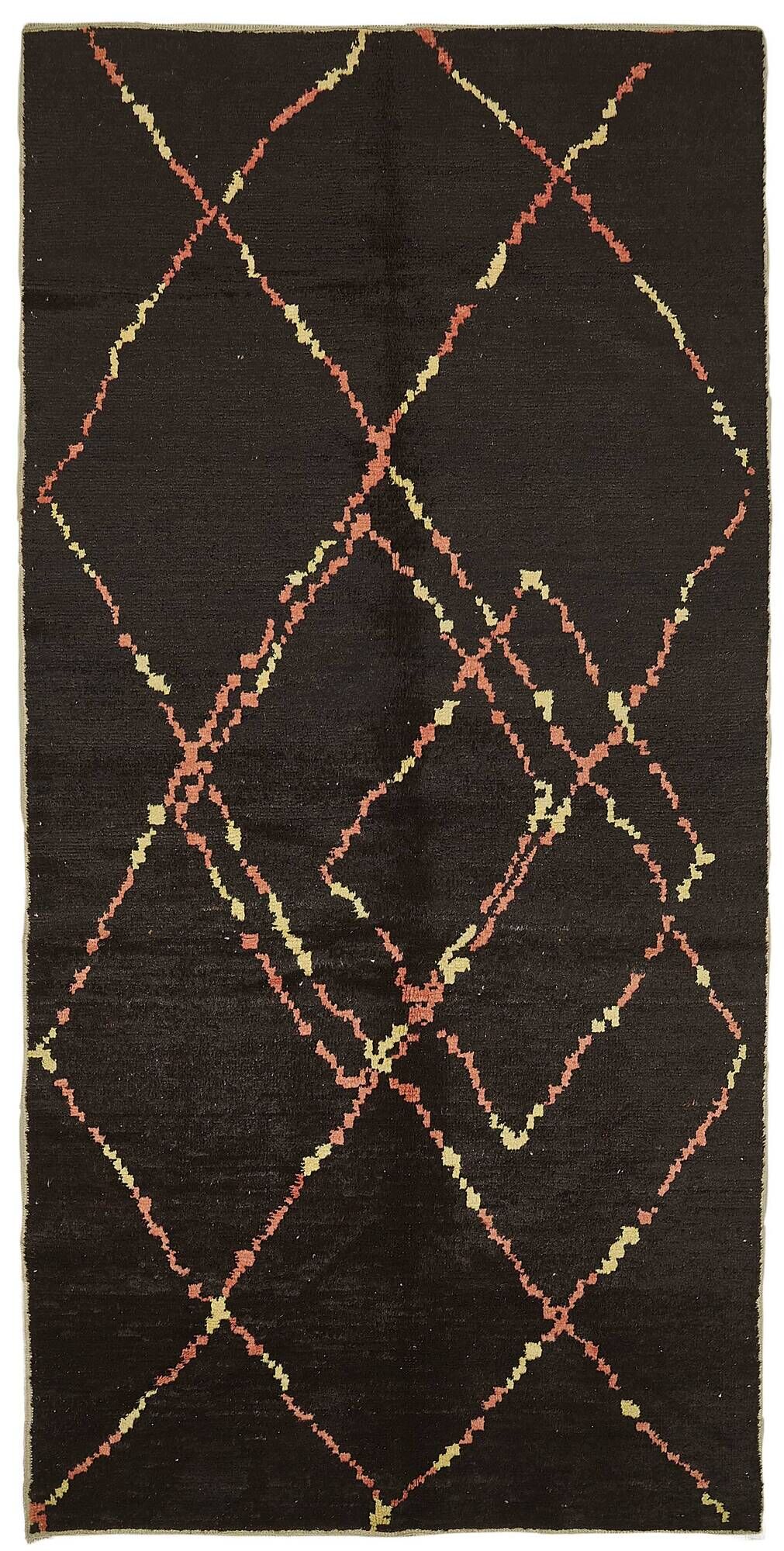 Handwoven Turkish Recycled Boho Rug 156 cm x 314 cm