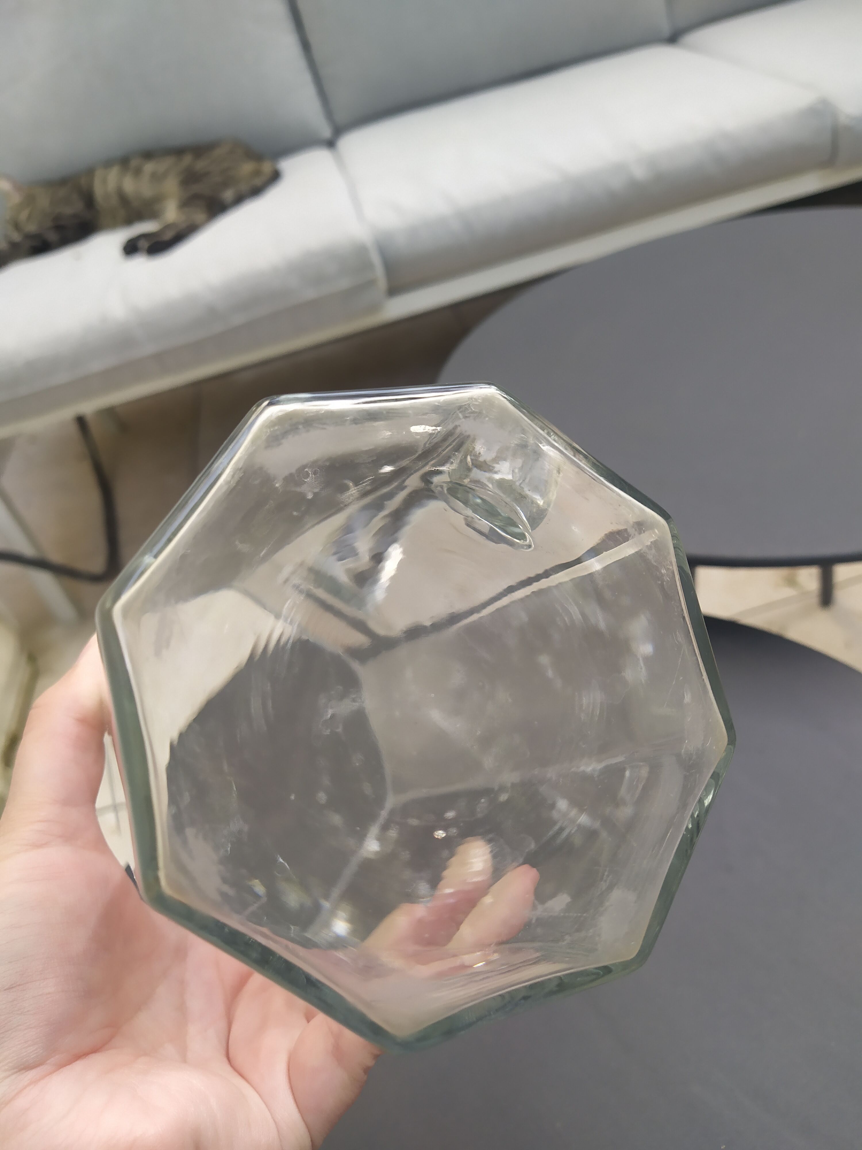 Octagonal pitcher Luminarc