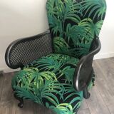 Chippendale chair and pouf