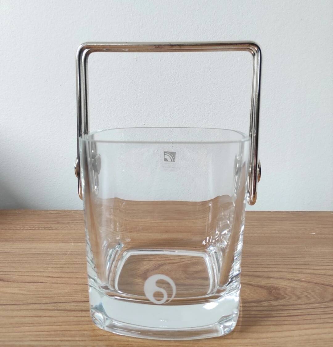 Vintage ice bucket Luigi Bormioli-Italy