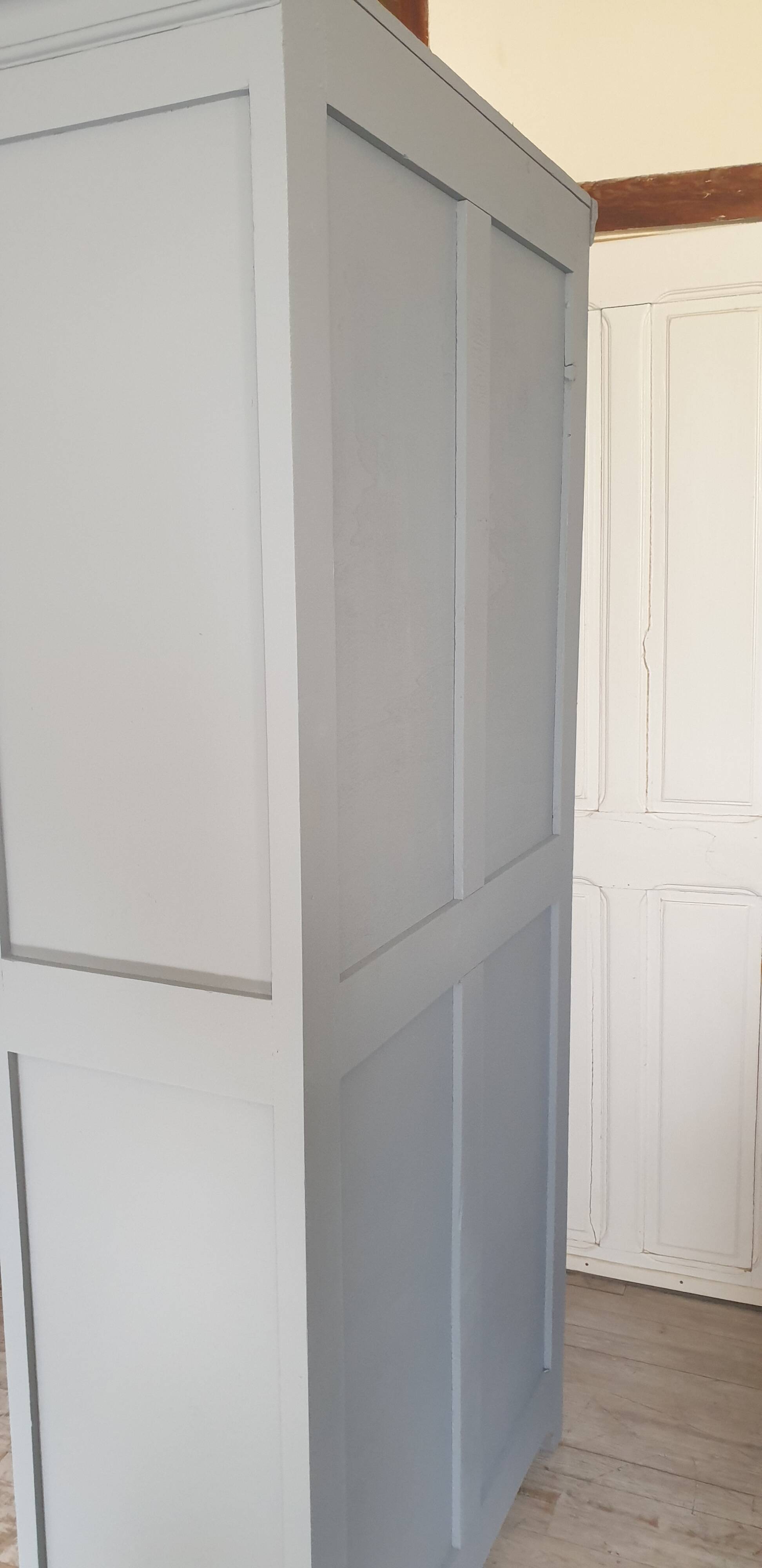 Grey Parisian wardrobe