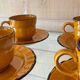 Pagnossin mustard yellow coffee cup