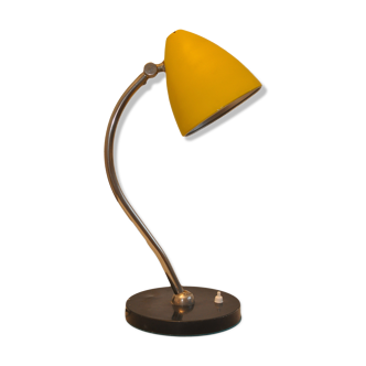 Yellow desk lamp