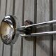 Coat rack wall vintage metal two hooks