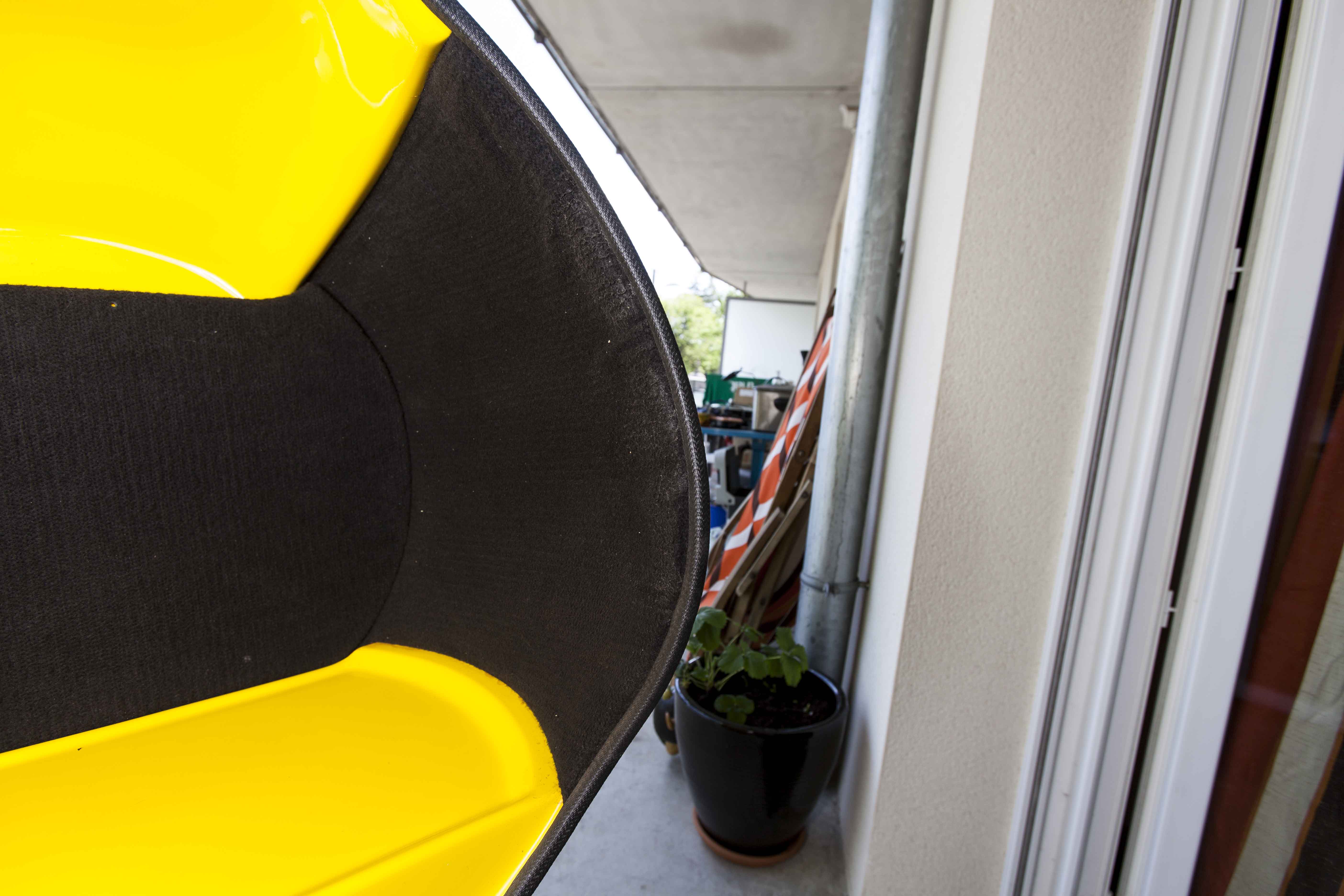 1970 fiberglass telephone booth with light